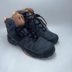 Salomon X Ultra 4 Mid GTX Women’s Hiking Boots US 10 Gore-Tex Ebony/Mocha